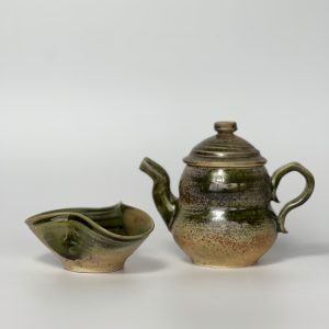 Rock Moss and Lichen Tea Set